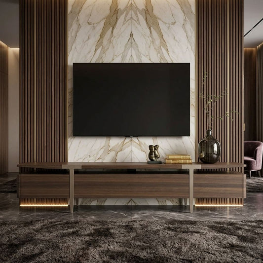 Dark Brown TV Unit