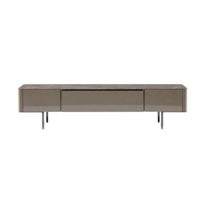 Wood Marble TV Unit