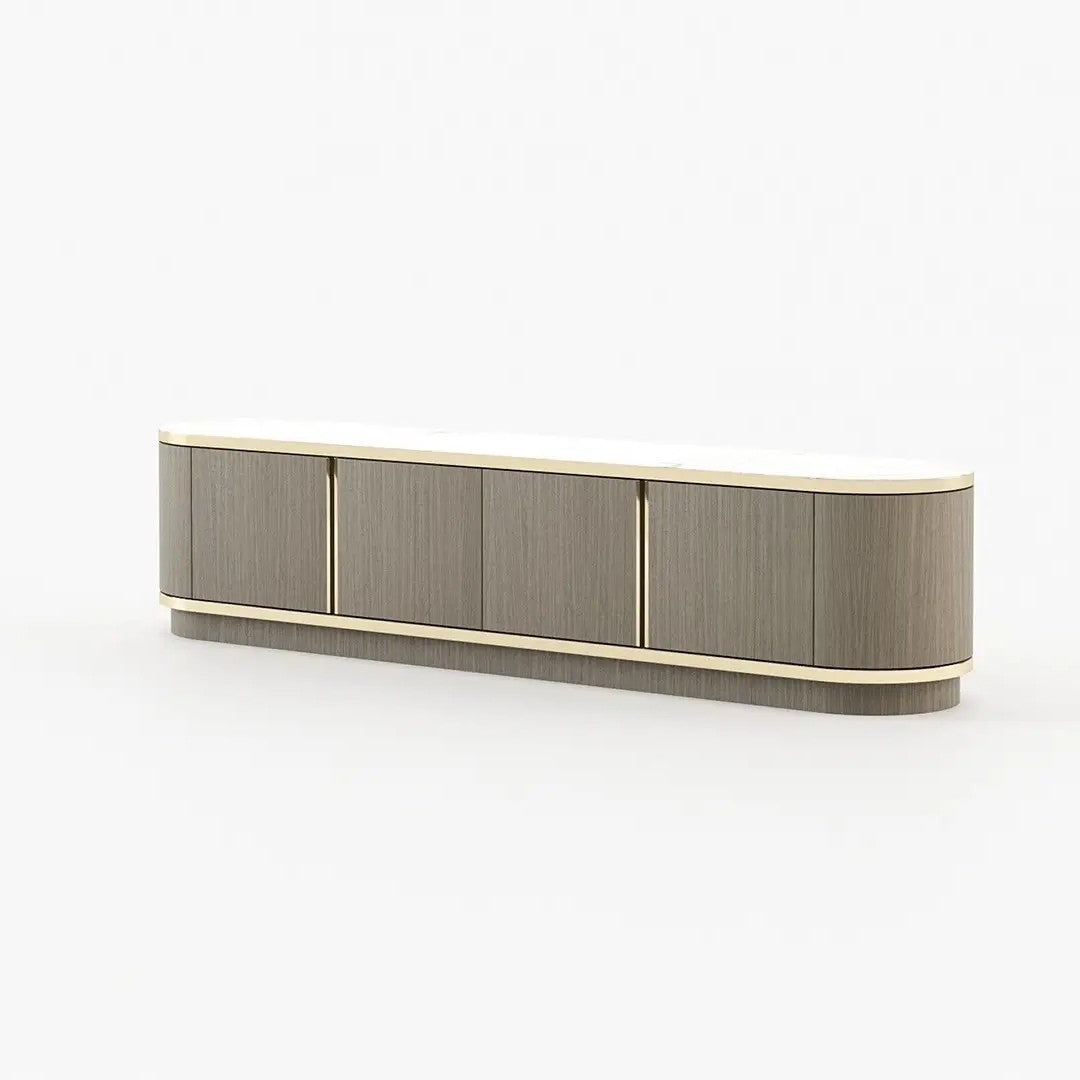 Light Wood TV Unit